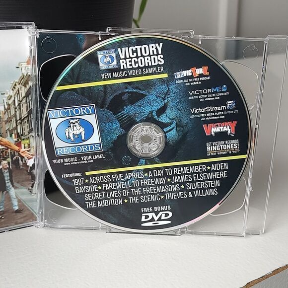 Hawthorne Heights 2008 Fragile Future CD With Free Bonus DVD - Picture 8 of 8